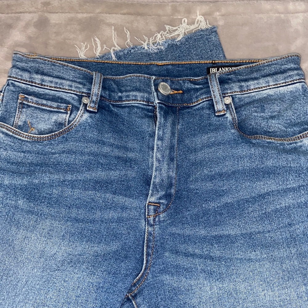 Blank NYC “the madison crop” jeans.